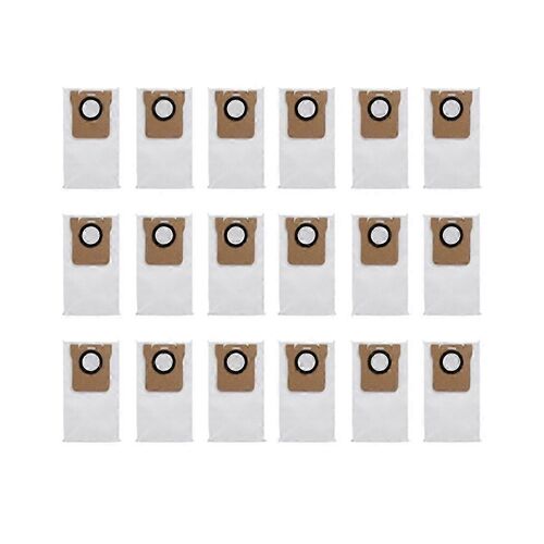 18Pcs Sacs à poussière de remplacement pour STYTJ05ZHM balayeuse collectrice de poussière,sacs filtrants d'aspirateur