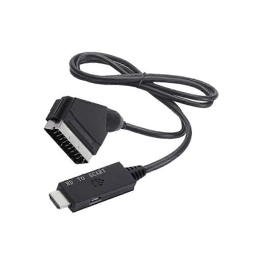 Convertisseur péritel vers HDMI 1080p HD o Câble vidéo pour TV DVD Console de jeu 1M