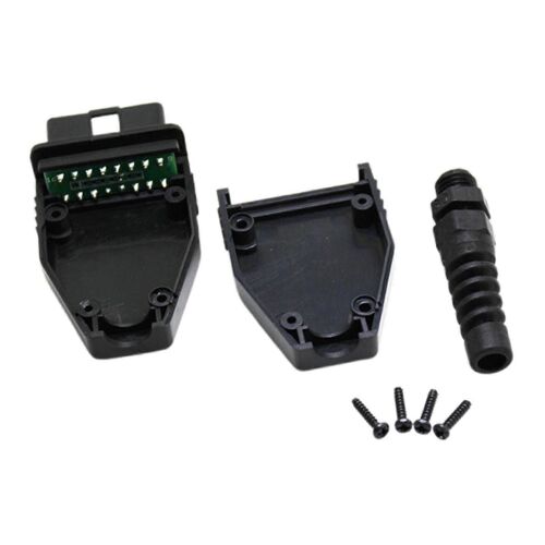 Obd2 Male 16pin Adaptor Plug Obd2 16pin Connector Professional Replace Parts