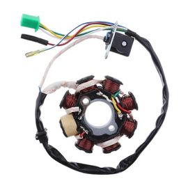 Gnrateur Dallumage De Stator De Moto Magnto Bobine 8 Ples Pour Gy6 125cc 150cc