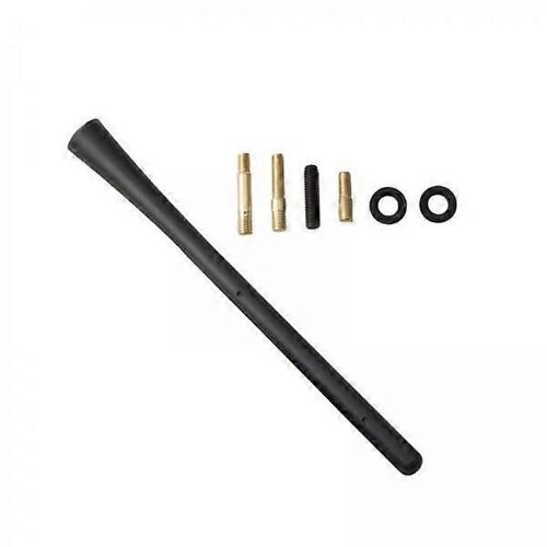 2xantenne Radio De Voiture Pare-Battages De Toit Support De Remplacement Mât Flexible À Signal Fort