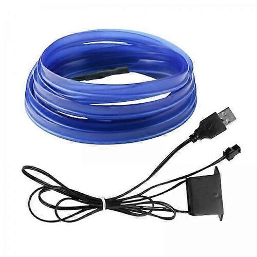 3x Lumières Ambiantes Intérieures De Voiture Lampe Usb 5v Remplacement Durable Installation Facile