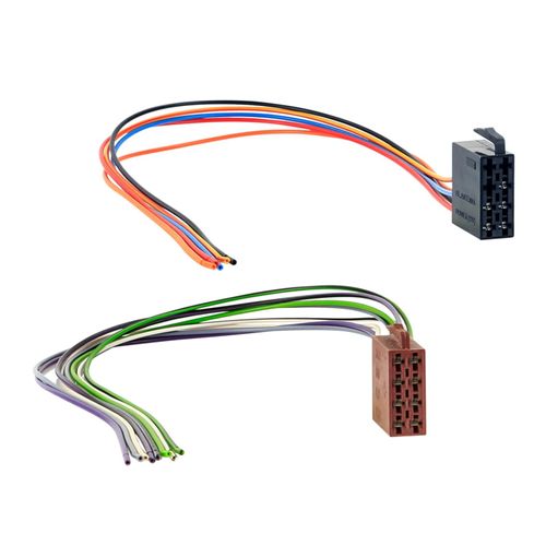 Adaptateur Radio Iso Alimentation Enceintes Vers Fils Libres 40cm