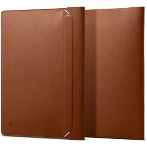 acdsgd-Valentinus Housse de Protection pour Ordinateur Portable 15"" 15.6"" 16"" Pouces, Étui Cuir PU Étanche pour Ordinateur Compatible avec MacBook Pro, Dell, Acer, ASUS, HP, Lenovo - Brun