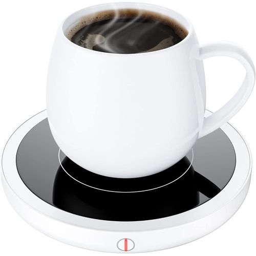 TIANYI-Chauffe-Tasse à café avec 3 réglages de température Chauffe-Boissons électrique Arrêt Automatique, Chauffe-café, thé et Lait pour Bureau à Domicile (Pas de Tasse)