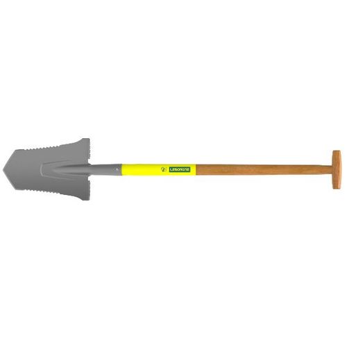 Louchet transplantation Duopro - 33 cm manche béquille en bois certifié PEFC 100%