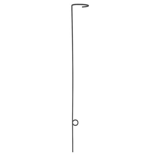 Pic Bougie En Forme De Tige - Grand Modèle - Anthracite 90 X 9,2cm