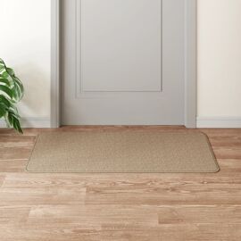 Vidaxl Tapis De Couloir Aspect Sisal Sable 50x100 Cm