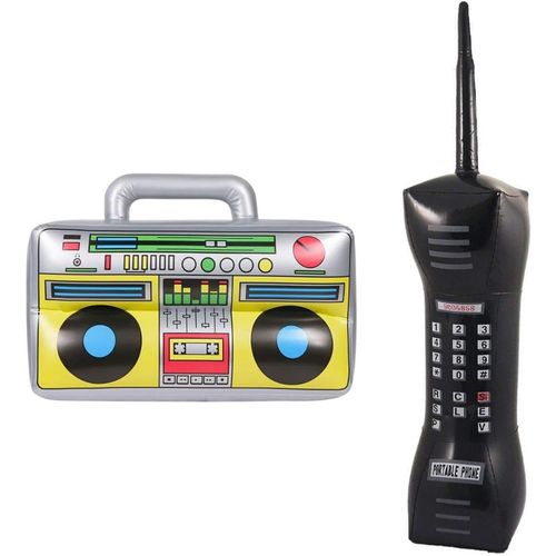 Senior-Ballon Radio 1 Pièce Et Ballon De Téléphone Mobile Rétro 1 Pièce, Jouets Gonflables Pour Enfants, Décorations De Fête, Ballons Créatifs.[L2212]