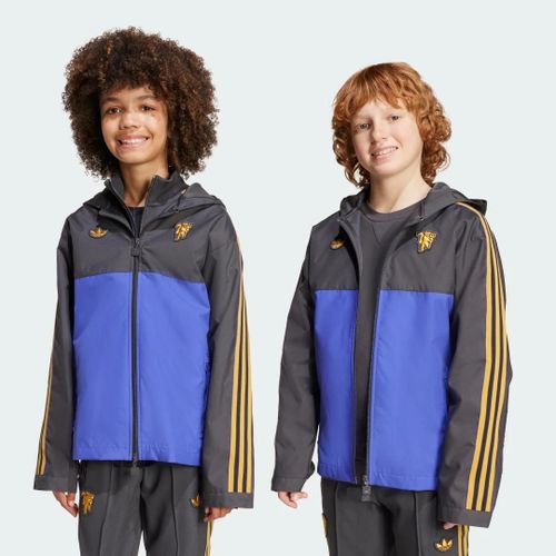 Parka Manchester United Terrace Icons Pour Enfants Adidas - Utility Black - 13-14a