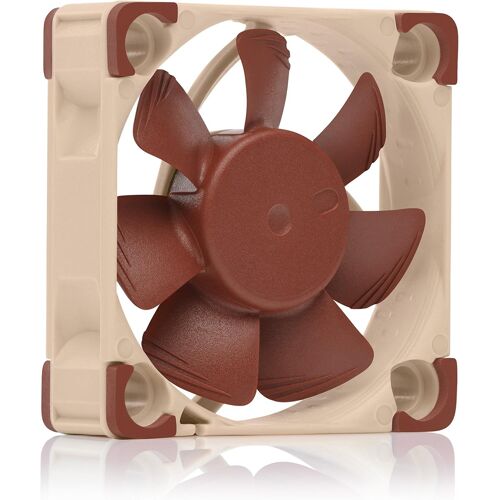 NF-A4x10 5V PWM, Ventilateur Silencieux Haut de Gamme avec Câble d'Adaptation USB, 4 Broches, Version 5V (40x10 mm, Marron)