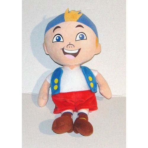 peluche pirate disney cubby de jake et les pirates du pays imaginaire nicotoy