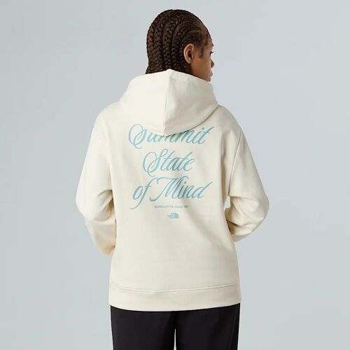 The North Face Sweat À Capuche Décontracté Inspire Exploration Pour Femme White Dune-Blue Eclipse Taille Xs Female