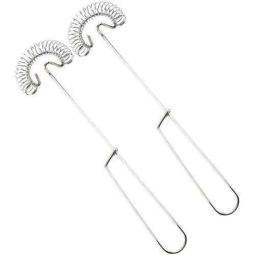 Loc-Lot De 2 Fouets En Spirale-En Acier Inoxydable-Pour Sauce-Mixeur À Lait,Mixeur