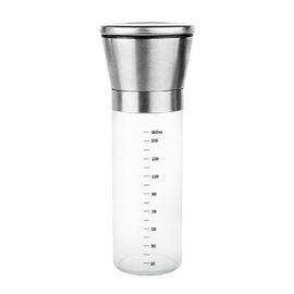 Bouteille Moulin À Poivre Haut De Gamme De 500 Ml ¿ Verre Transparent Et Acier Inoxydable, Résistant Aux Hautes Températures, Design Élégant