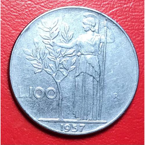 100 Lire - 1957 - Italie