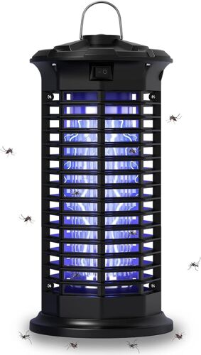 Electric Insect Killer Mosquito Killer Electric Killer Mosquito Killer Lamp Effective Ipx4 Waterproof Fly Trap For Kitchen, Living Room And Children's Room, Outdoor