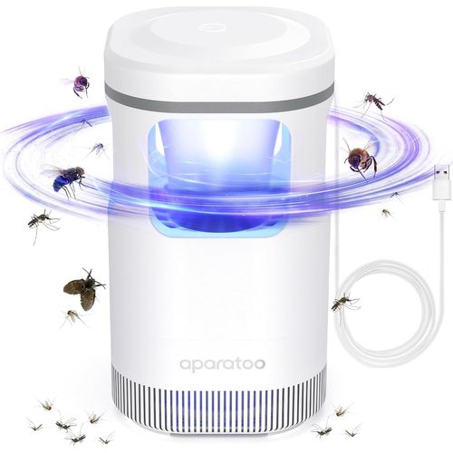 jum-Lampe Anti Moustique,Piege À Moustique Intérieur Anti Mouches Tue Mouche Antimoustique Électrique Extérieur Lampe Moustique Piege A Mouche Pour Le Chambre Coucher Jardin Camping