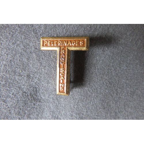 Insigne Pèlerinage Franciscain/Med16a