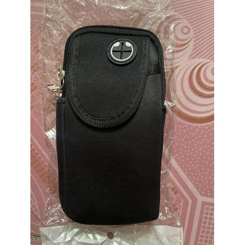 Sac De Bras De Téléphone Portable De Course En Plein Air,Sac De Brassard De Téléphone De Sport,Étui De Jogging Réfléchissant Étanche,Support De Couverture Pour Iphone Samsung--Bk