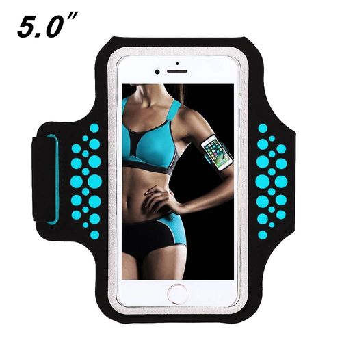 Haissky-Petit Brassard De Dehors De Course De 5.0 Pouces,Pour Iphone 13 12 Mini 11 Pro 6 6s 7 8 Se2020--93 Blue
