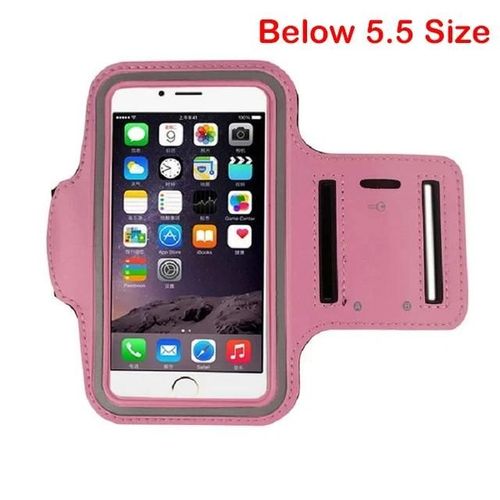 Support De Brassard De Sport Universel,Étui De Téléphone,Accessoires De Course Pour Iphone 15,14,13,11,Pro Max,Samsung,Xiaomi,Housse De Brassard--Pink 5.5 Inches