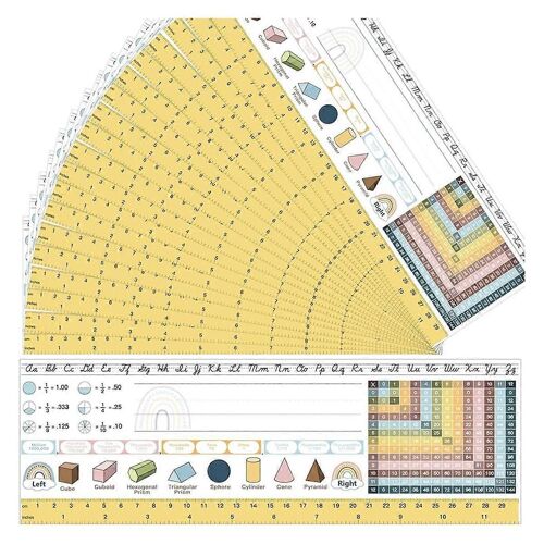 30 Pcs Bureau Étudiant Nom Étiquettes Pour Salle De Classe - Imperméable Boho Bureau Référence Plaques Signalétiques - Manuscrit