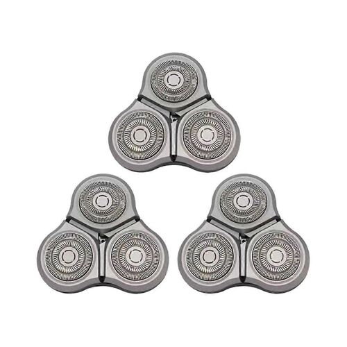 3PCS pour S500C S500 S300 Tête de rasoir électrique Remplacer MJTXD01SKS Accessoire de tête de coupe de tête de rasoir
