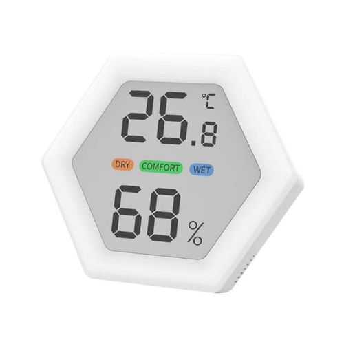 Thermomètre d'intérieur Hygromètre sans fil Thermomètres pour Patio Home Greenhouse