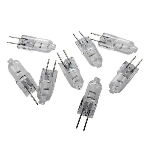 12V 20W Ampoule Halogène Lampe Lumière Blanche Chaude Base Bi-Pin 8 Pcs