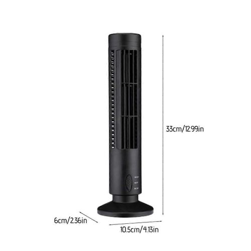 Mini ventilateur tour vertical sans pales pour bureau,étudiant,maison