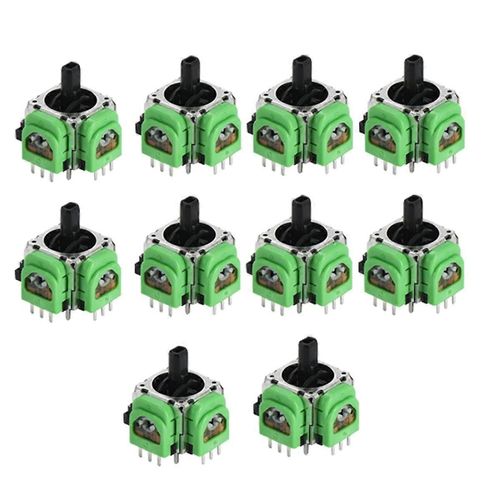 10pcs Pour Ps5 Hall Joystick Électromagnétique Gen 3 Hall Réglable