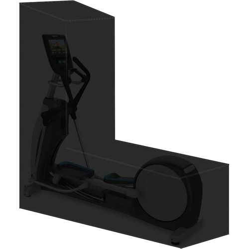 Loc-Housse De Machine Elliptique Housse De Vélo Elliptique Housse Imperméable Protection De Crosstrainer Housse De Vélo D'appartement