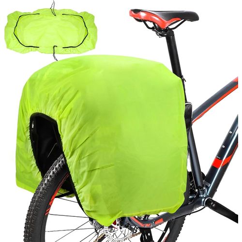 Asfasfq-126x66 Cm Habillage Pluie Pour Sacoche, Housse Sacoche Velo, Habillage Pluie Pour Sac À Dos, Housse De Vélo Pliable Ultra Légère, Imperméable Et Anti-Poussière, Pour La Plupart Des Vélos, Vtt