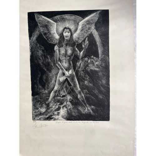 Litho Exceptionnelle D’Edouard Goerg