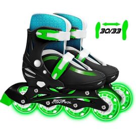 Stamp - Patins En Ligne Ajustable - Roues Lumineuses - Skids Control