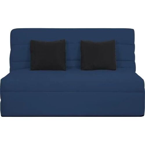 DUNLOPILLO BANQUETTE BZ 2 PLACES - BLEU - REVEUR