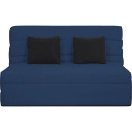 DUNLOPILLO BANQUETTE BZ 2 PLACES - BLEU - REVEUR
