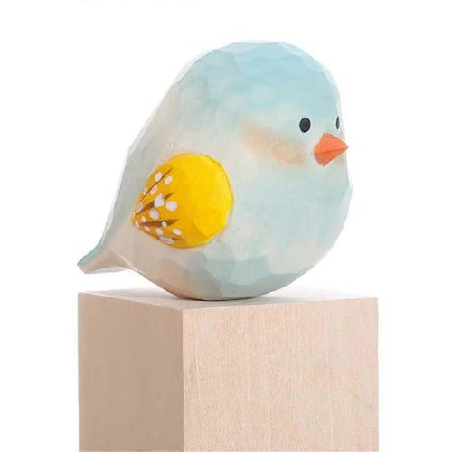 Statues d'oiseaux en bois sculptées à la main,décoration d'intérieur,cadeaux pour les amoureux des oiseaux