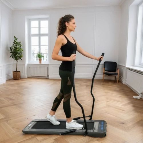 Tapis De Marche Motorisé Walk Machine Dynamique ¿ L¿Innovation 2 En 1 Pour Votre Forme