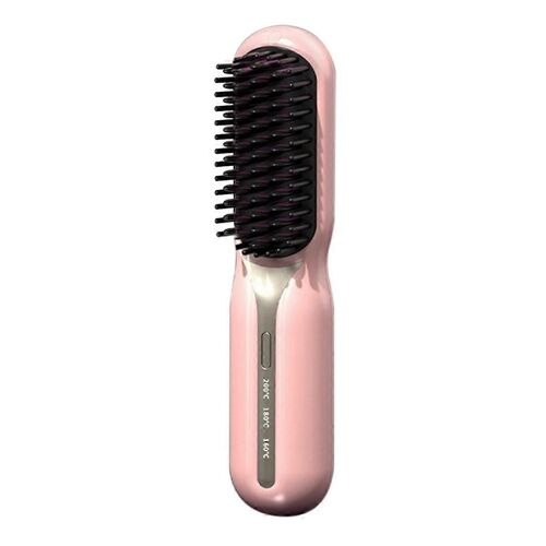 Lisseur À Cheveux Sans Fil Avec Peigne Chauffant B