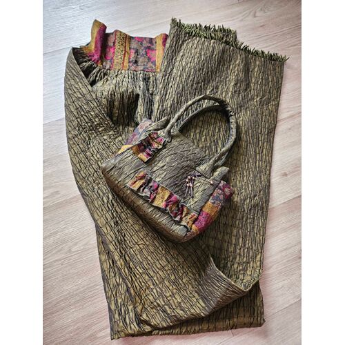 Sac et écharpe Colonial Kaki
