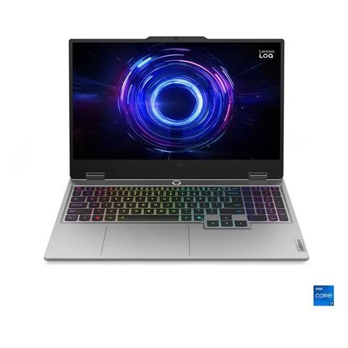 Lenovo LOQ 15IRX10 83JE - 15.6" Core i5 I5-13450HX 16 Go RAM 512 Go SSD Gris AZERTY