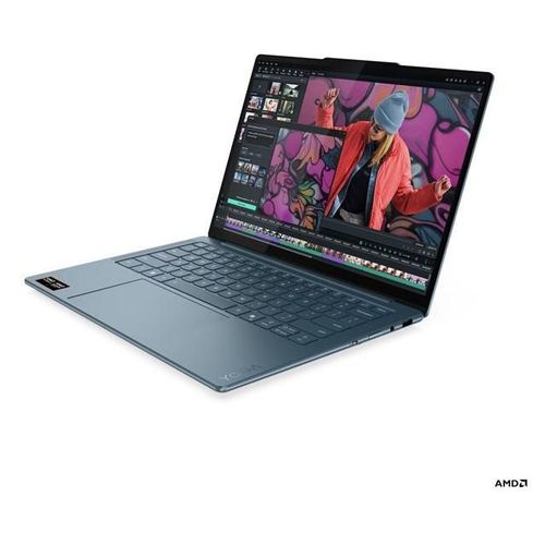Lenovo Yoga Slim 7 14AKP10 83JY - 14" Ryzen AI 7 350 32 Go RAM 512 Go SSD Bleu AZERTY