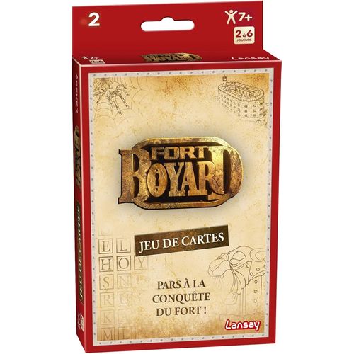 Eryi-Fort Boyard - Jeu De Cartes - Activité De Réflexion Et Stratégie - Parfait Pour 2 À 6 Joueurs - Jeu Ludique Et Convivial Dès 7 Ans - Format Compact Pour Facilité De Transport Et Utilisation