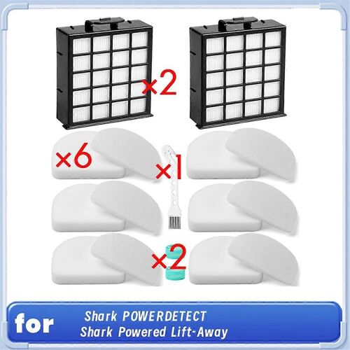 Filtre HEPA AZ4002 AZ4000 AZ4002W pour aspirateur vertical Shark POWERDETECT
