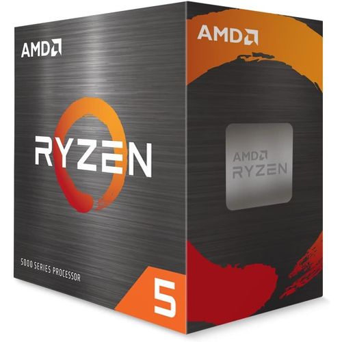 ASFASFq-AMD Ryzen 5 5500 Processeur (6 Coeurs/12 Threads, 65W TDP, Socket AM4, Cache 19Mo, jusqu'à 4.2 GHz Fréquence Boost, Ventilateur wraith Stealth)