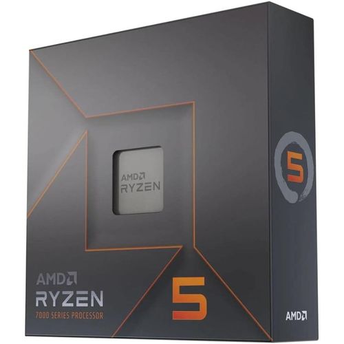 ASFASFq-AMD Ryzen 5 7600X Processeur (Integrated Radeon Graphique Intégré, 6 Coeurs/12 Threads, 105W TDP, Socket AM5, Cache 38MB, jusqu'à 5,3 Ghz Fréquence Boost, Pas de Ventilateur)