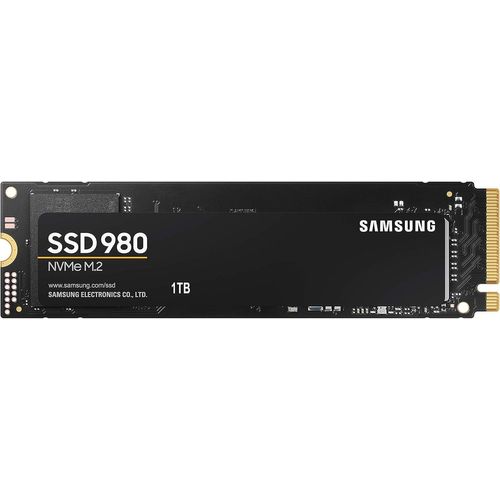 ASFASFq-Samsung 980 MZ-V8V1T0BW | Disque SSD Interne NVMe M.2, PCIe 3.0, 1 To, Contrôle thermique intelligent