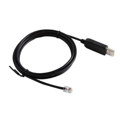 Ftdi Câble Adaptateur Usb Vers Rj9 4P4C Rs232 Pour Télescopes Celestron Nexstar Eq6 Pc Usb Pour Connecter La Boîte De Commande Manuelle (500 Cm)[Cable06283]